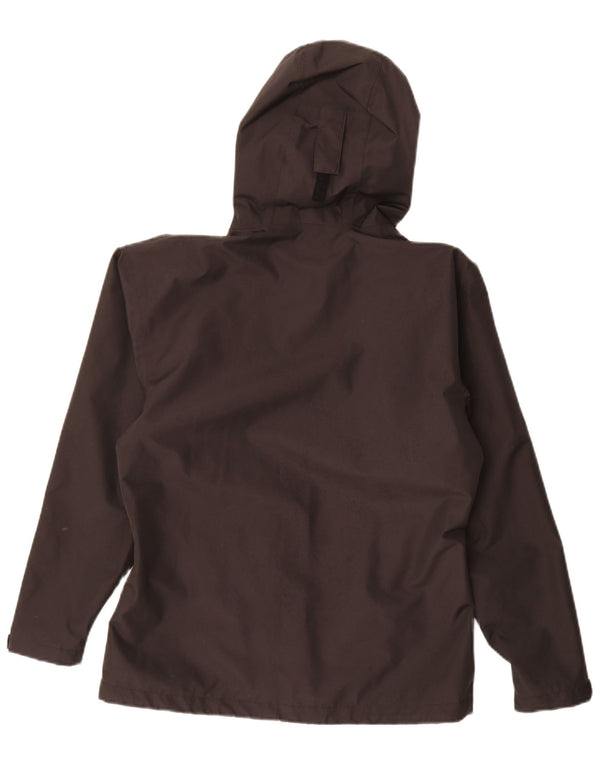 Женская дождевик с капюшоном Helly Hansen UK 14, средний черный полиэстер