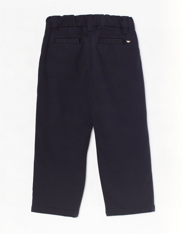 Прямые шорты чинос для мальчиков Armani Baby Boys 3-6 месяцев W16 L8 Темно-синие хлопковые