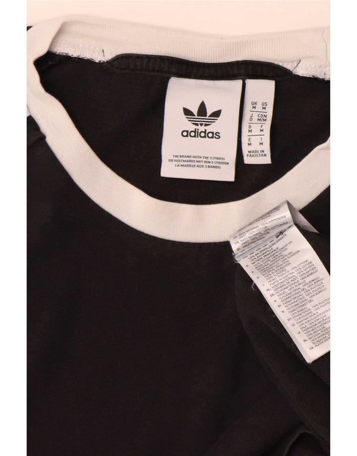 Мужская футболка Adidas Top Medium Black Cotton