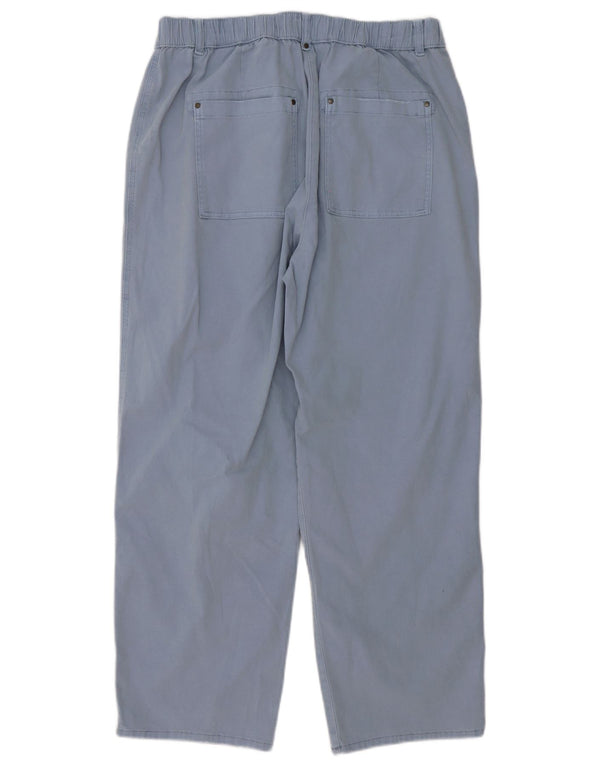 Женские прямые брюки чинос Marks & Spencer UK 14, большие W32 L29, синие