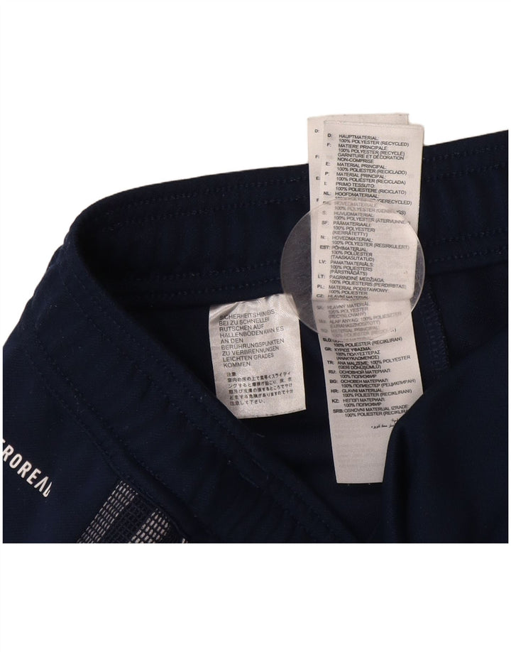 Мужские спортивные брюки Adidas Aeroready, большие темно-синие брюки из полиэстера