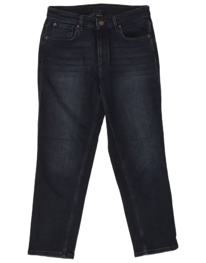 Женские зауженные джинсы MASSIMO DUTTI EU 40 Medium W30 L27 Темно-синий хлопок