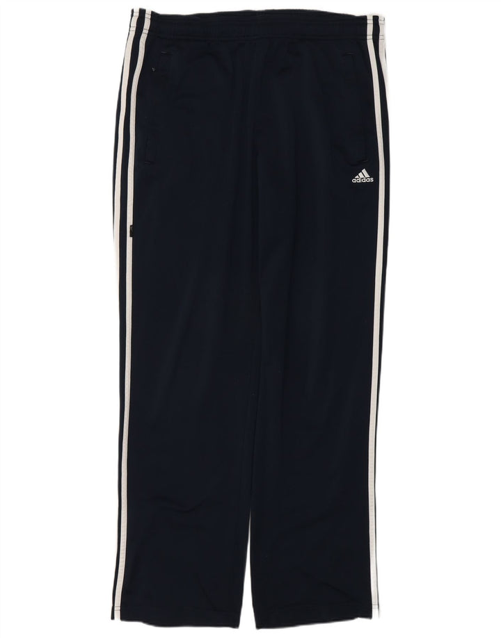 Мужские спортивные брюки Adidas, маленькие темно-синие, полиэстер