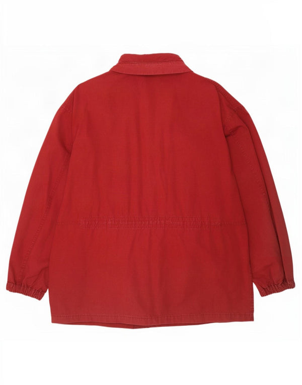 Винтажная мужская куртка в стиле милитари UK 42 XL бордовый хлопок