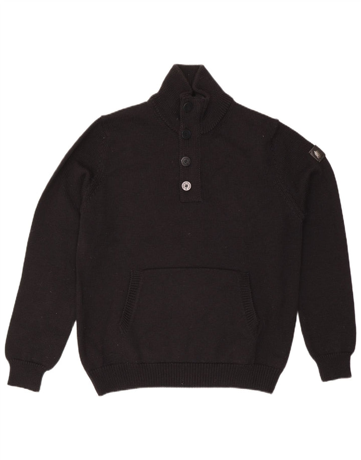 Мужской джемпер с пуговицами Marina Yachting 2XL, черная шерсть