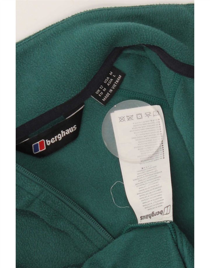 Женская флисовая куртка Berghaus UK 12, средний зеленый полиэстер