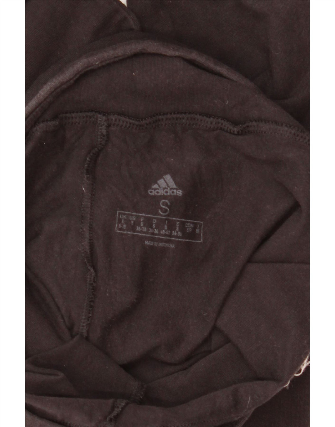 Женские леггинсы Adidas с рисунком UK 8/10, маленькие черные