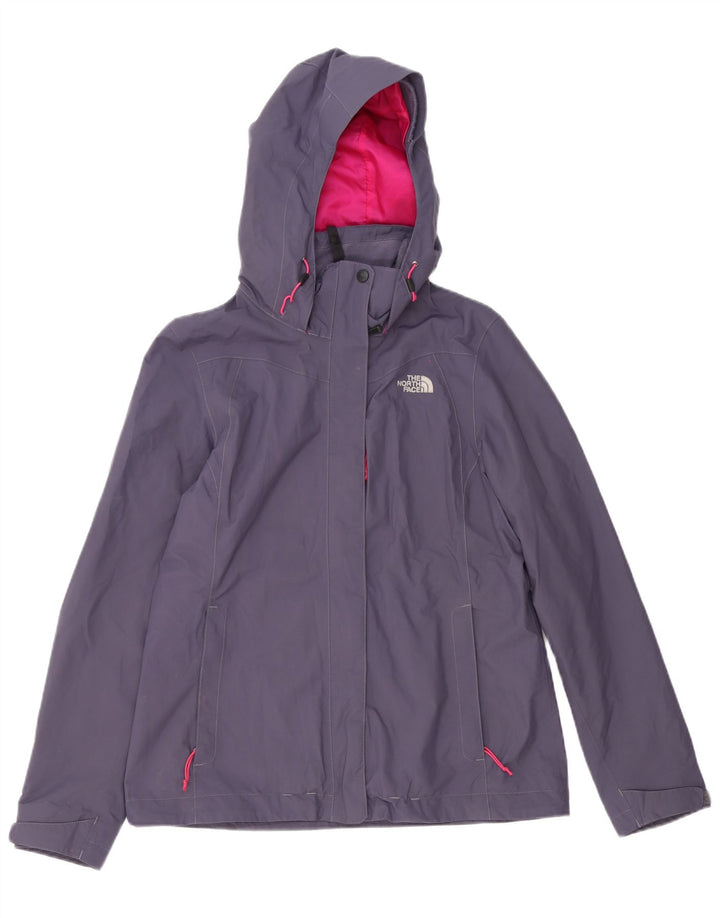 Женская дождевик с капюшоном The North Face UK 12, нейлон среднего фиолетового цвета