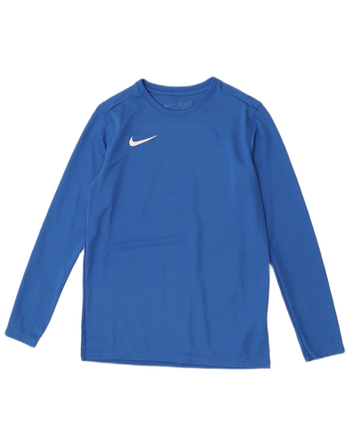 Топ с длинным рукавом Nike для мальчиков Dri Fit, 12–13 лет, большой синий