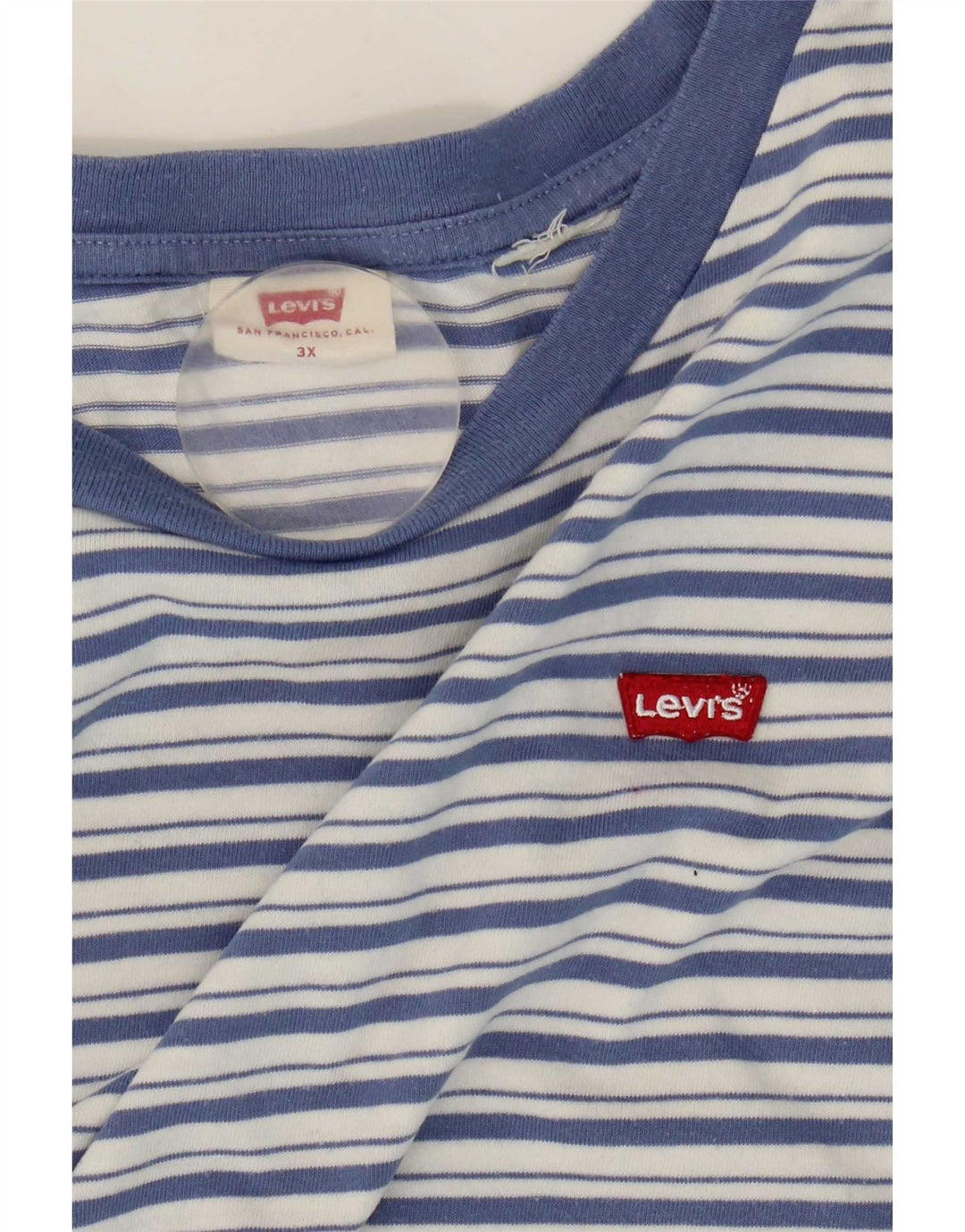 Мужская футболка Levi's Top 3XL в синюю полоску