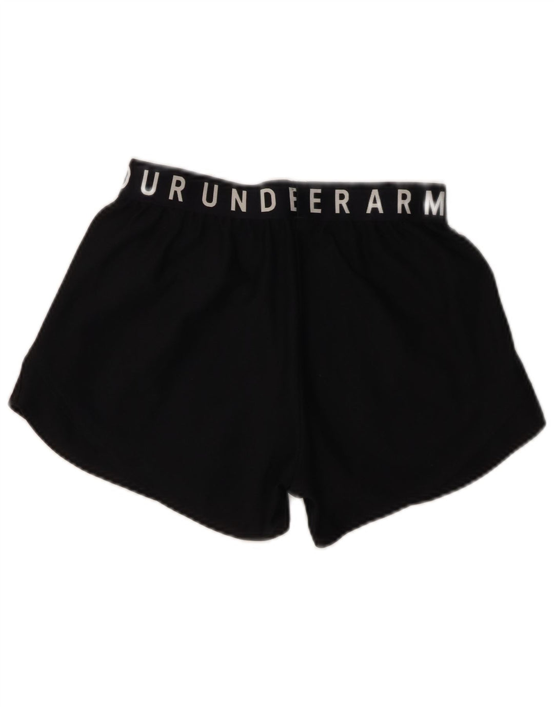 Женские спортивные шорты с графическим рисунком UNDER ARMOR UK 4 XS, черный полиэстер