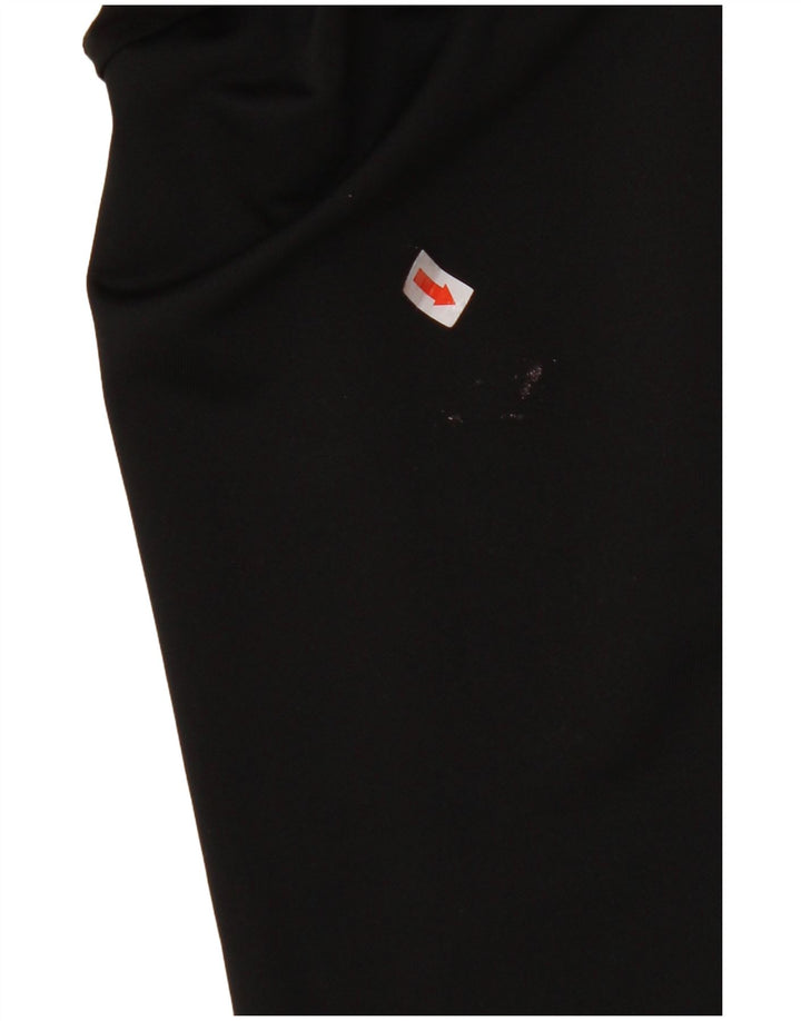 Свитер с капюшоном и молнией ADIDAS для девочек Climacool, 11–12 лет, черный полиэстер