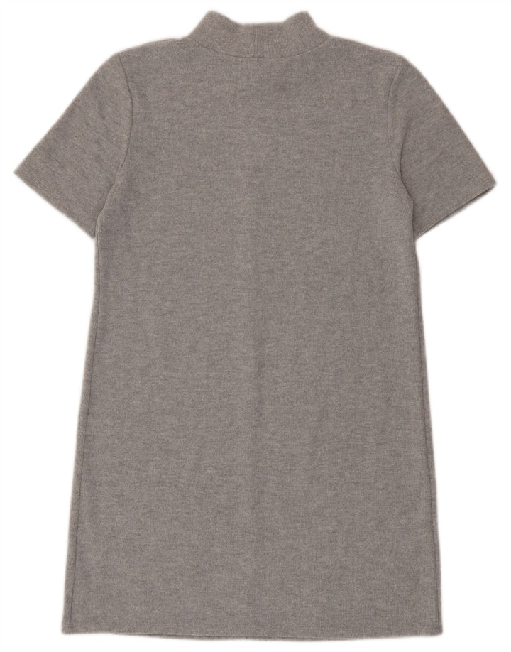 Женское платье прямого кроя Zara UK 12, средний серый