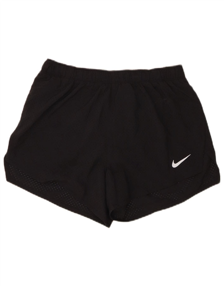 Женские спортивные шорты Nike Dri Fit UK 14, средний черный полиэстер