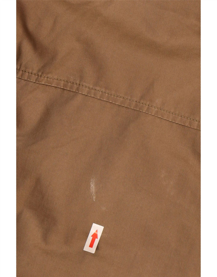 Мужская куртка-бомбер Gant UK 40, большая коричневая, хлопок