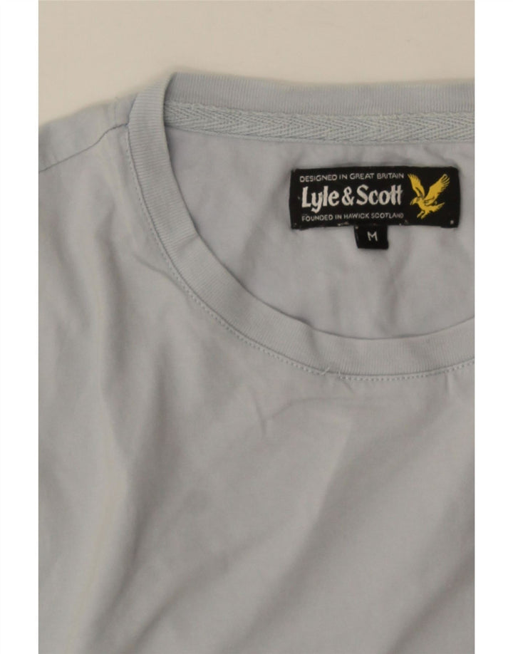 Мужская футболка LYLE & SCOTT Top среднего серого цвета