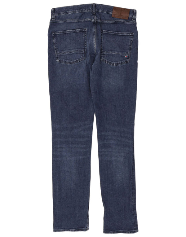 Мужские прямые джинсы TOMMY HILFIGER Denton W32 L34 синие, хлопок