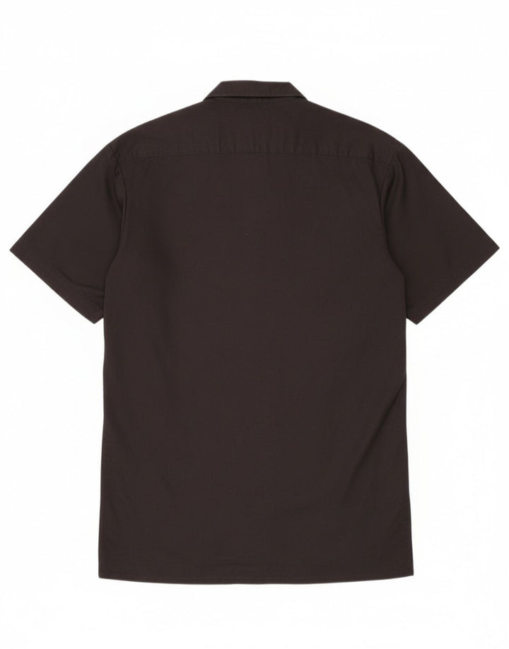 Мужская рубашка с коротким рукавом Dickies XS, черная, полиэстер