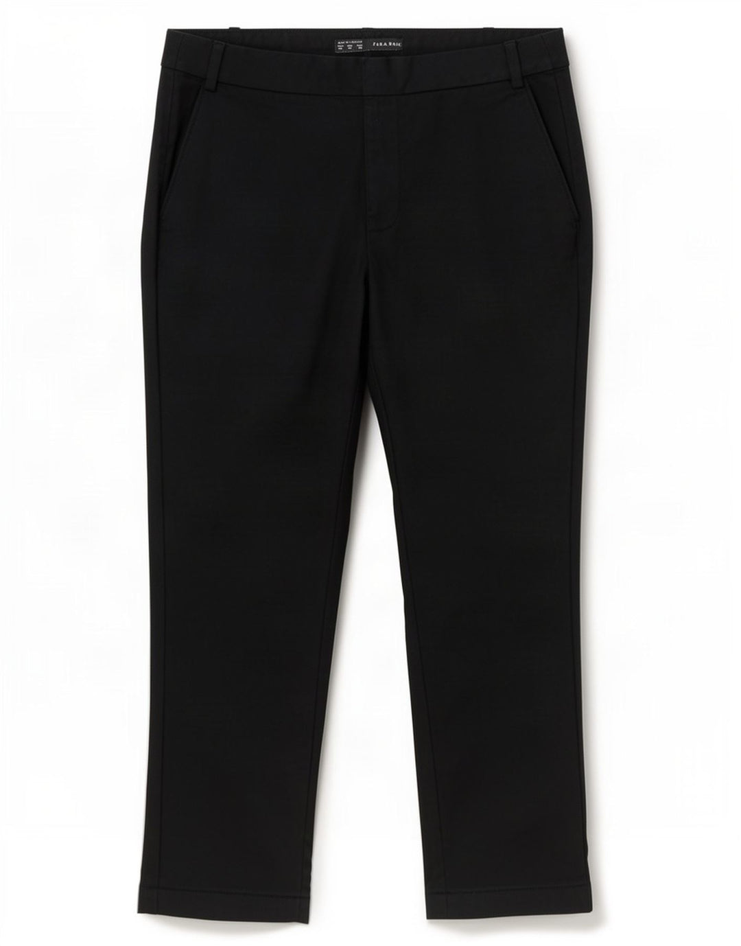 Женские прямые укороченные брюки Zara EU 40 Medium W30 L25, черные