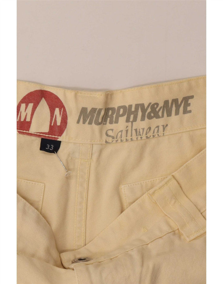 Мужские шорты чинос Murphy & Nye Medium W33 Бежевые, хлопок