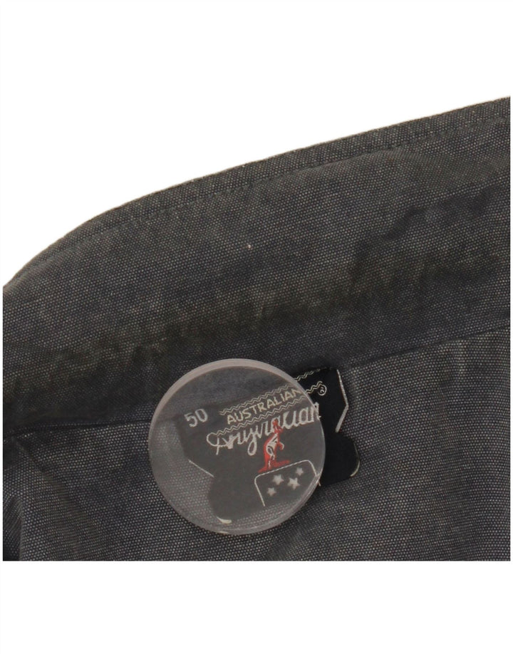 Мужская куртка в стиле милитари AUSTRALIAN L'ALPINA IT 50, большая, темно-синяя, хлопок