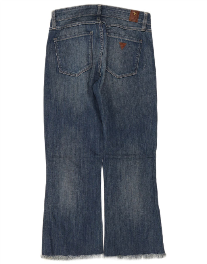 Женские укороченные джинсы Guess W28 L24, синие, хлопок