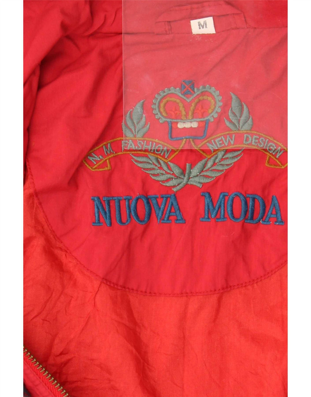 Мужская куртка-бомбер Nuova Moda UK 38 средний красный