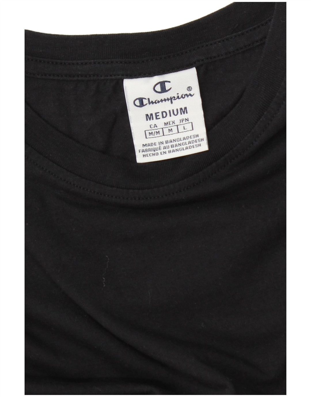 Женская футболка Champion Top UK 14 Medium Black