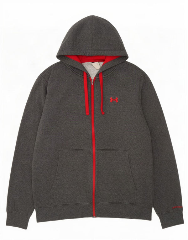 Мужской свитер с капюшоном на молнии Under Armour XL, серый