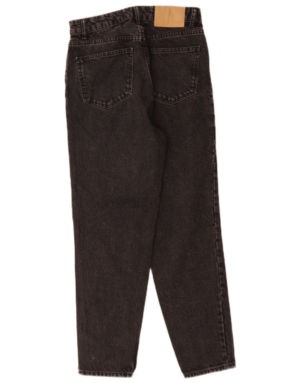 Женские зауженные джинсы Zara EU 36 XS W26 L27, черный хлопок