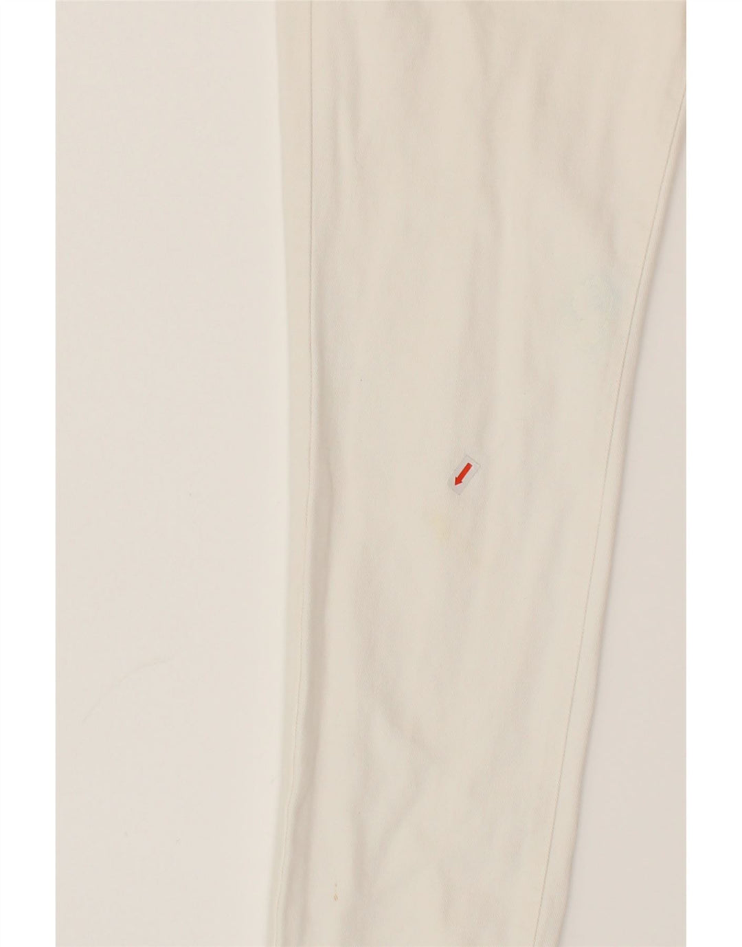ONYX Womens Marylin Straight Jeans W29 L29 White Cotton Vintage Onyx and Second-Hand Onyx from Messina Hembry 