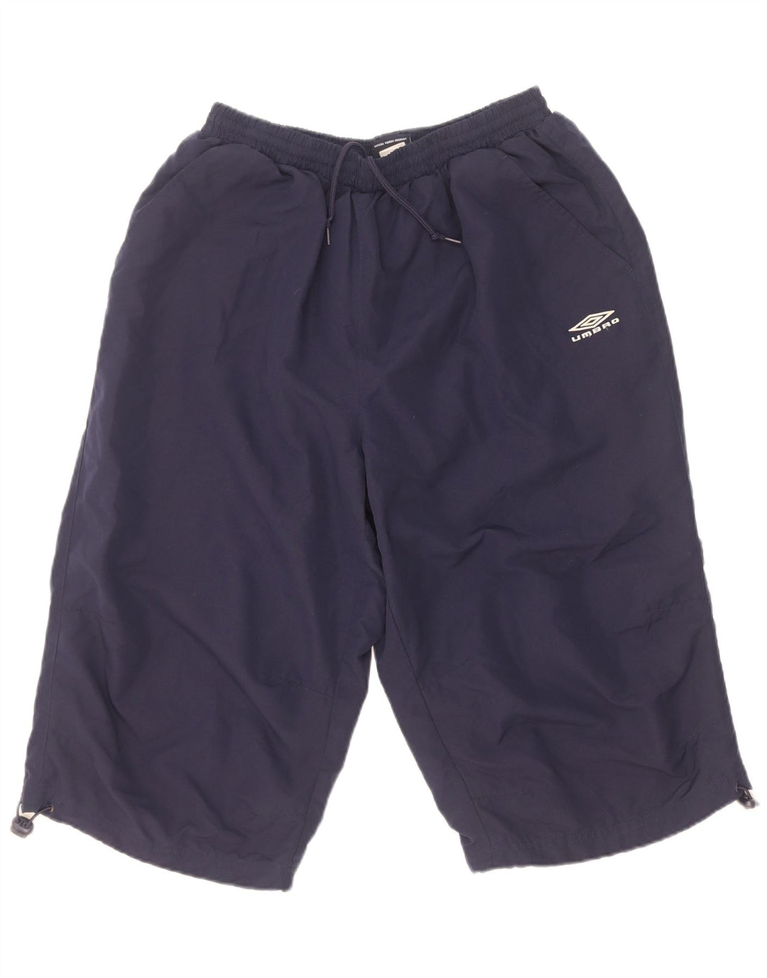 Мужские спортивные шорты-бермуды Umbro XL темно-синие из полиэстера
