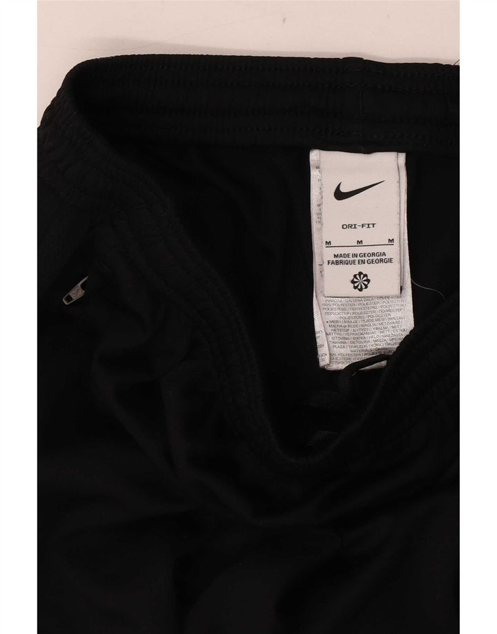 Мужские спортивные брюки Nike Dri Fit, средний черный полиэстер