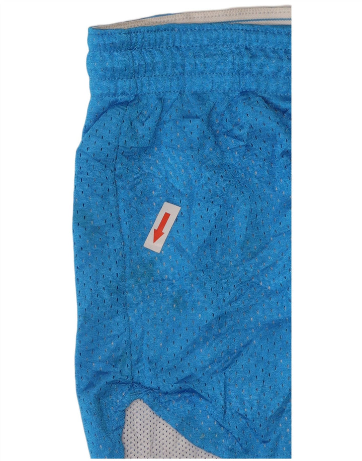 Женские спортивные шорты Nike UK 14, средний синий полиэстер