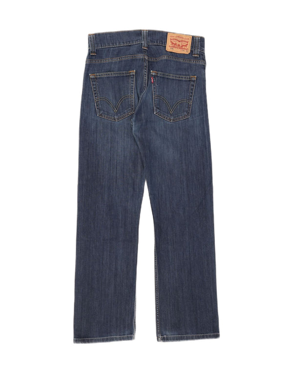 Женские прямые джинсы Levi's 506 W30 L28 синие, хлопок