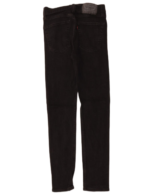 Женские джинсы скинни Levi's 510 W28 L28, черный хлопок