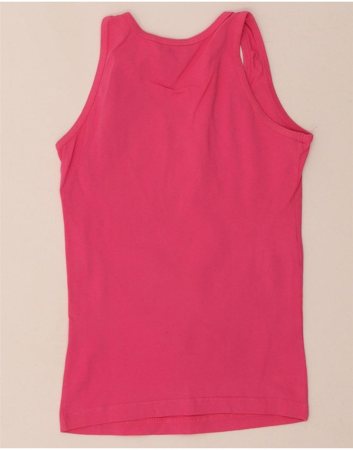 ADIDAS Womens Vest Top UK 10 Small Pink