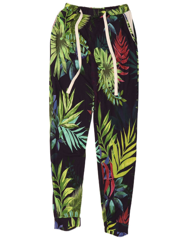 Женские спортивные брюки Desigual Joggers UK 8, маленькие разноцветные цветочные принты