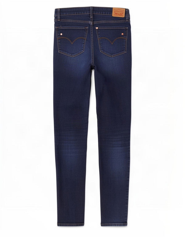 Женские джинсы скинни Levi's 711 W29 L32 Темно-синие, хлопок