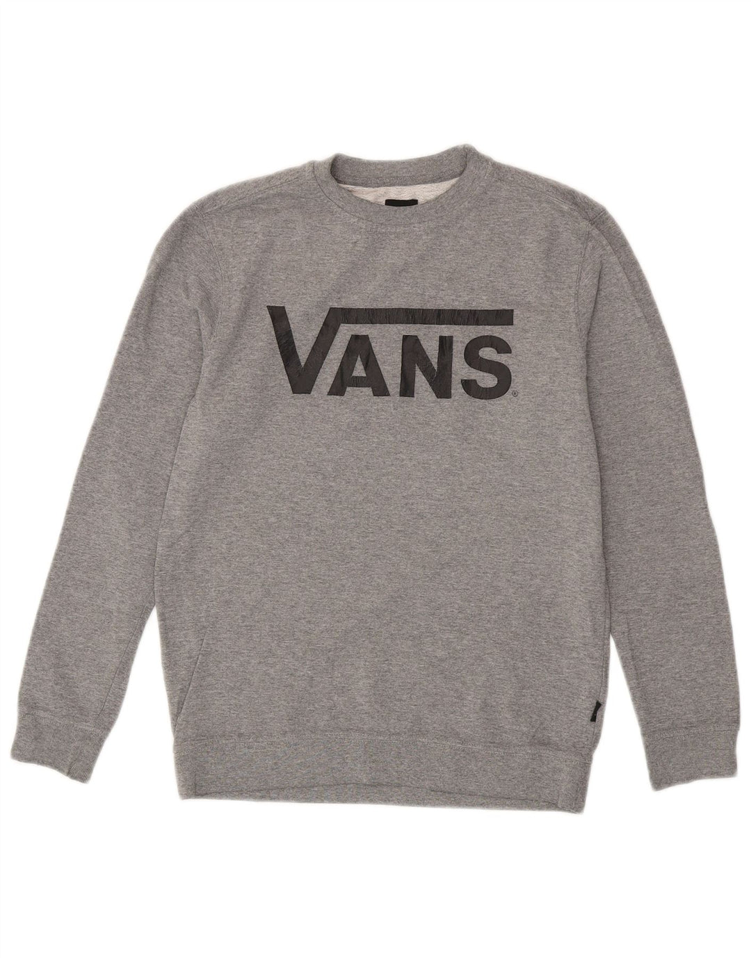 Женский свитер с рисунком VANS UK 14, большой, серый