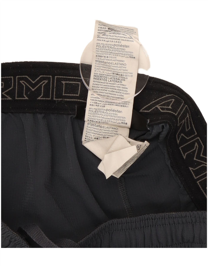 Мужские спортивные шорты Under Armour Heat Gear из полиэстера среднего серого цвета