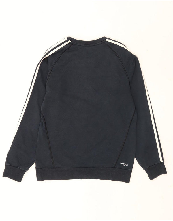 Adidas Mens Clima 365 Толстовка Джемпер Маленький Темно-Синий Хлопок
