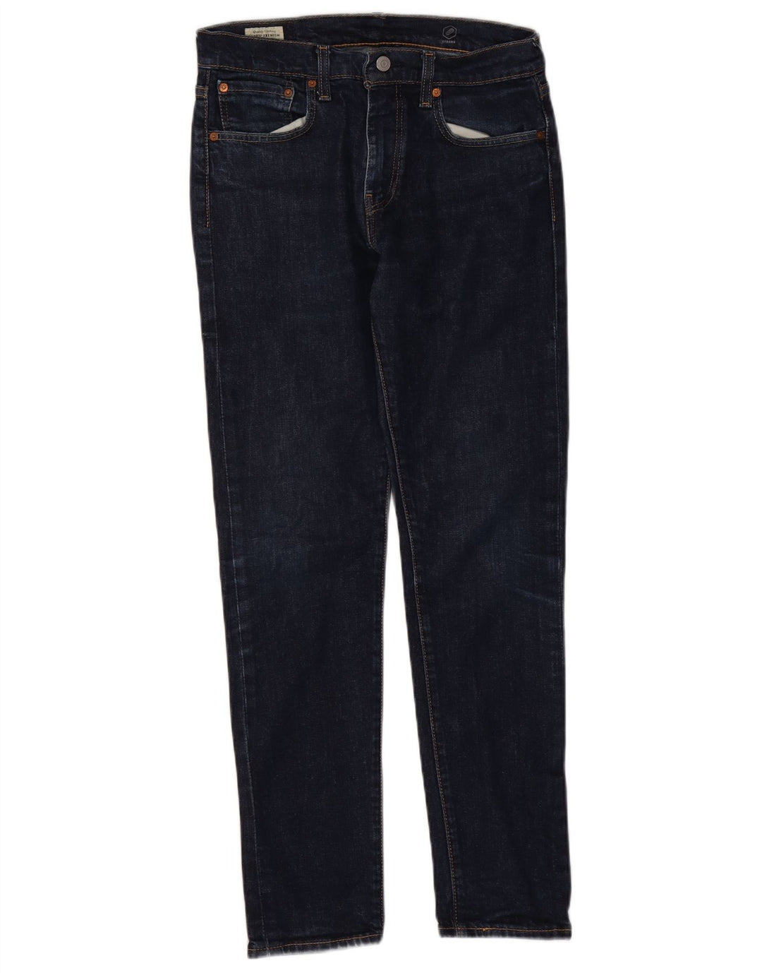 Мужские зауженные джинсы Levi's 512 W32 L32 Темно-синие