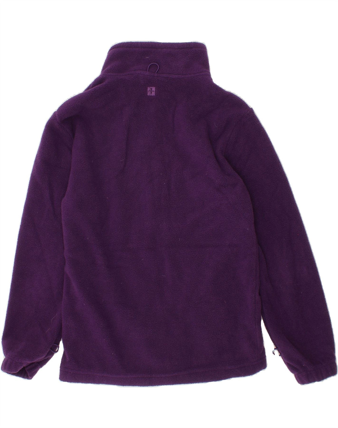 MOUNTAIN WAREHOUSE Girls Fleece Jacket 7-8 Years Purple Polyester Vintage Mountain Warehouse and Second-Hand Mountain Warehouse from Messina Hembry 