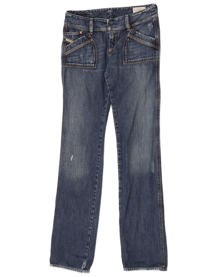 Женские узкие джинсы Diesel Reckfly W29 L34, синий хлопок