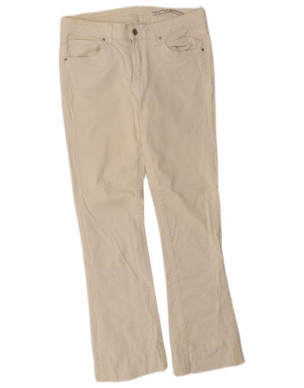 Женские джинсы узкого кроя Zara со средней посадкой EU 38 Small W28 L28 Off White