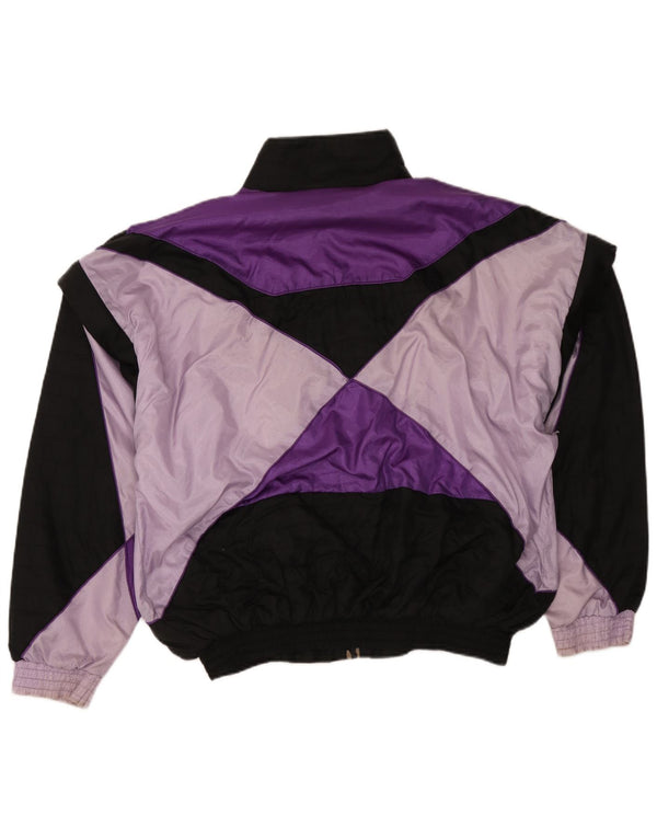 Мужской спортивный костюм Genesis Top Jacket XL Фиолетовый с цветными блоками