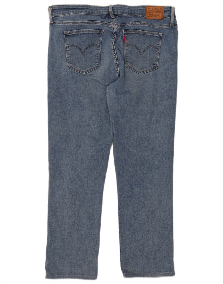 Женские укороченные джинсы Levi's 712 W31 L25, синий хлопок
