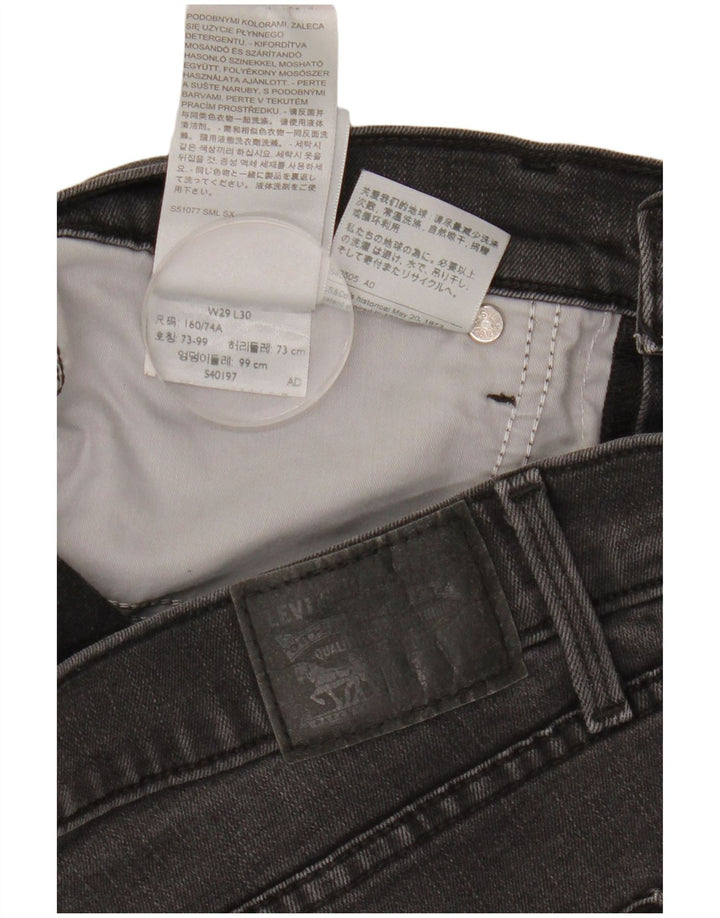 Женские джинсы скинни LEVI'S 311 Shaping W29 L30, черный хлопок