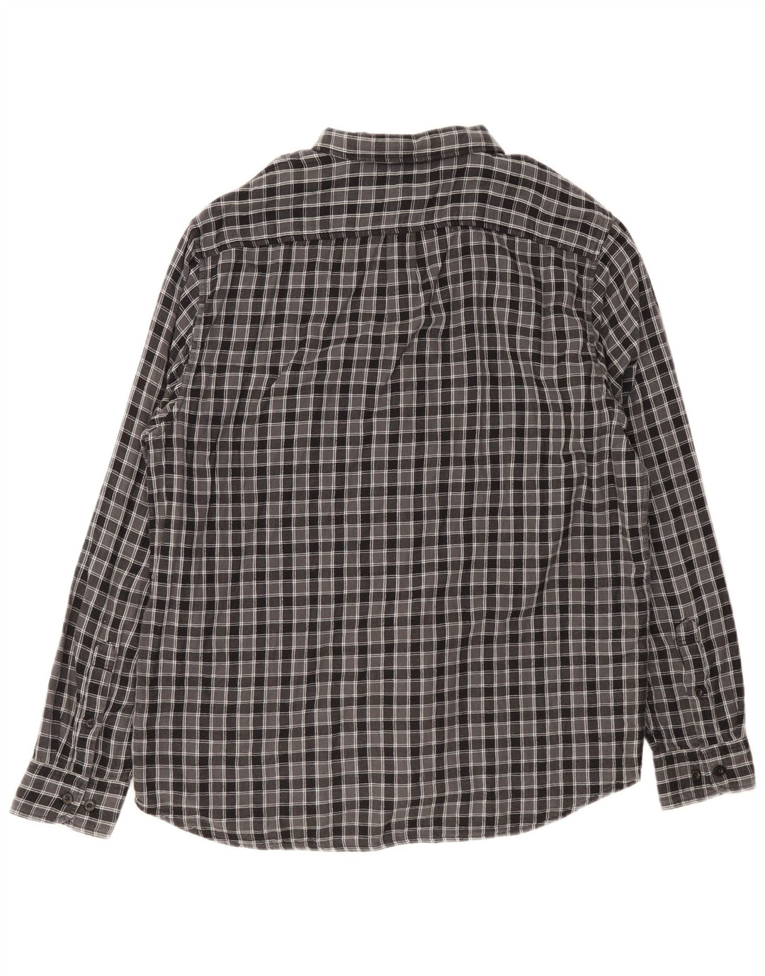 Мужская фланелевая рубашка Lee Lumberjack стандартного кроя 2XL, серая, хлопковая клетка